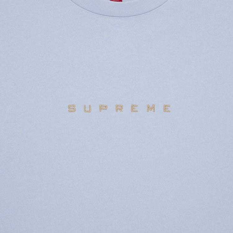 Supreme University Shorts-Sleeve Top Light Blue