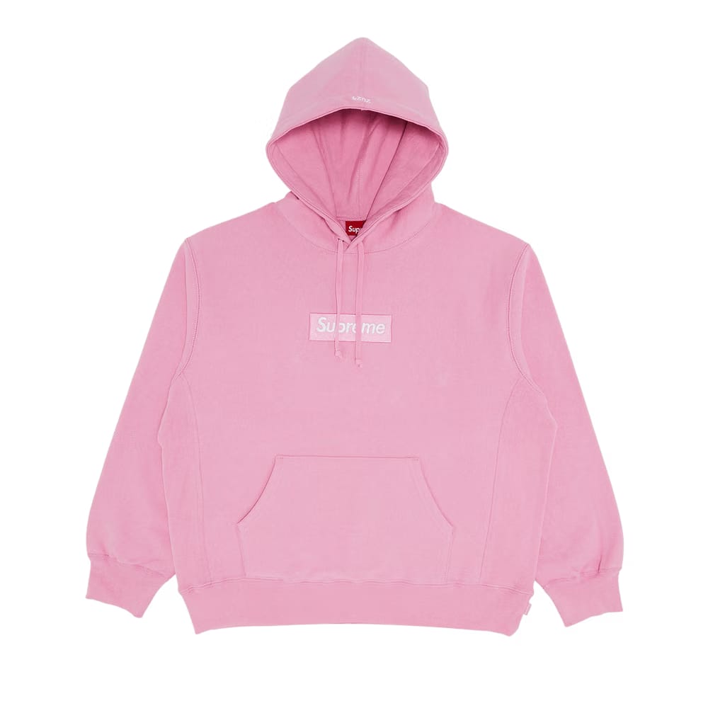 Supreme Box Logo Hoodie Dusty Pink
