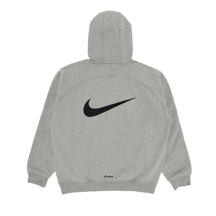 Supreme x Nike Zip Up Hoodie Heather Grey