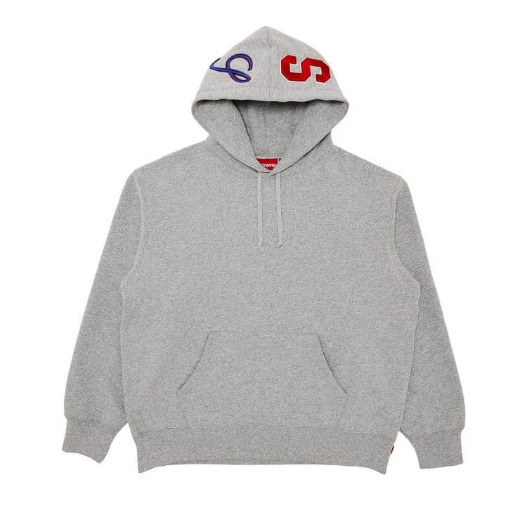 Supreme Multi S Logo Hoodie Heather Grey