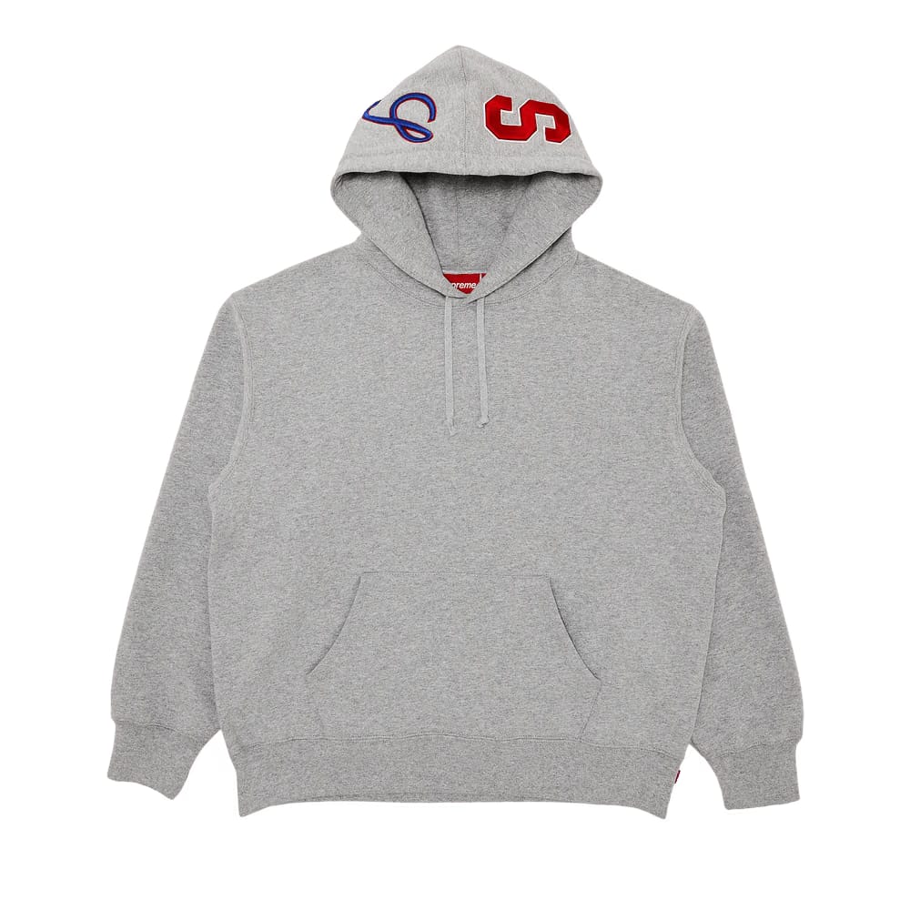 Supreme Multi S Logo Hoodie Heather Grey