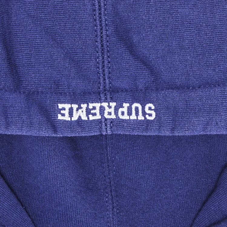 Supreme x Frank Frazetta Zip Up Hoodie Washed Navy