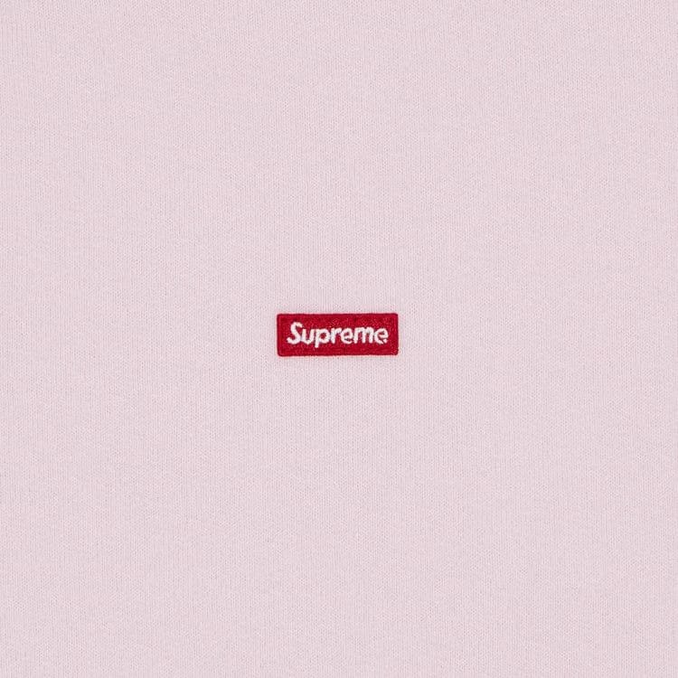 Supreme Small Box Zip Up Hoodie Light Pink