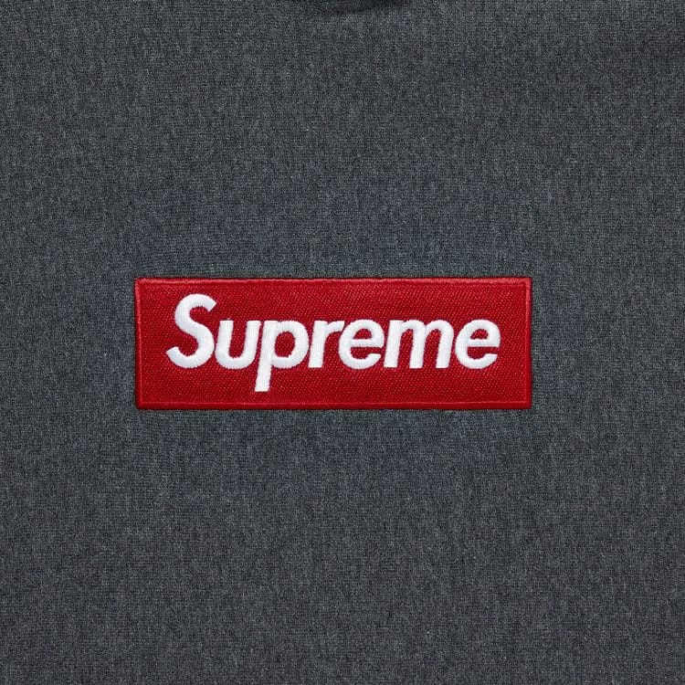 Supreme Box Logo Hoodie Charcoal