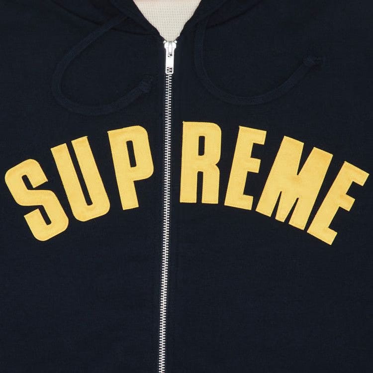 Supreme Arc Thermal Zip Up Hoodie Navy