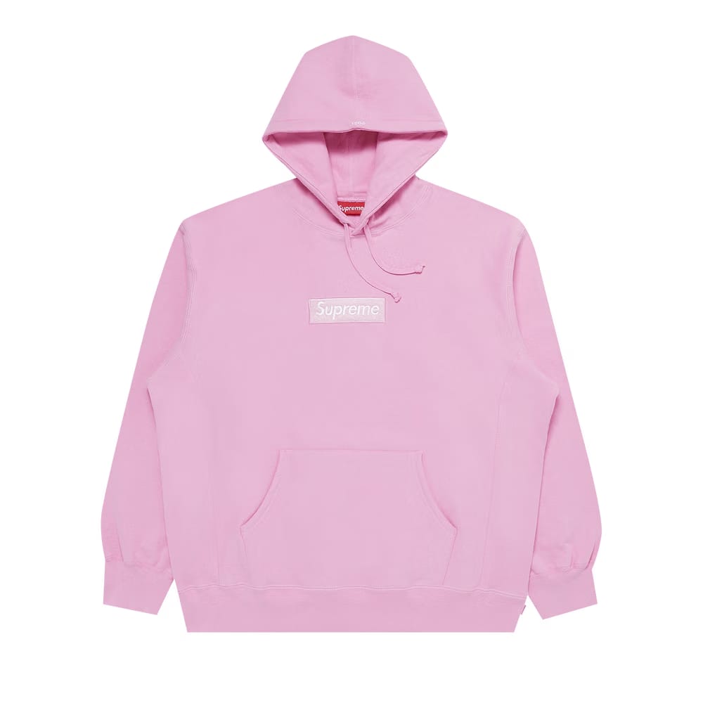 Supreme Box Logo Hoodie Pink