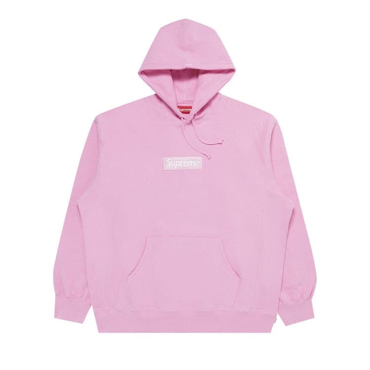 Supreme Box Logo Hoodie Pink