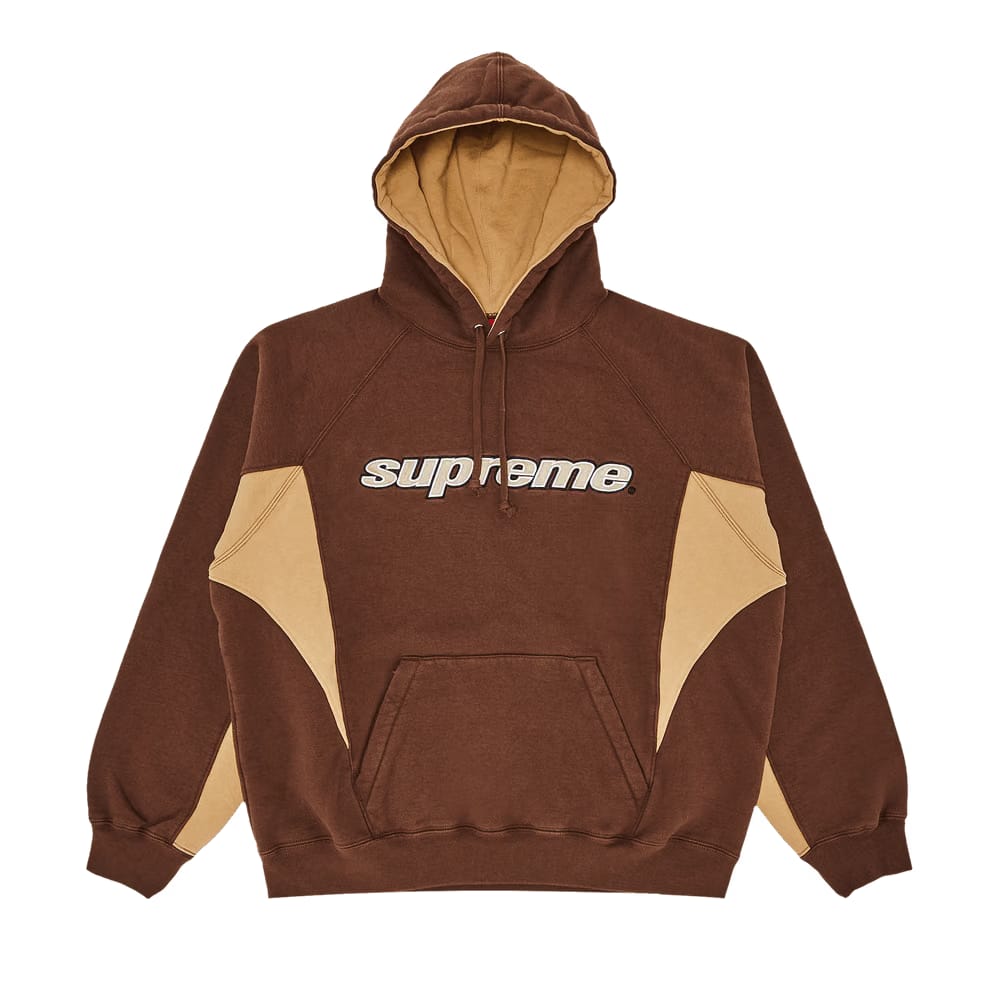 Supreme Division Hoodie Brown