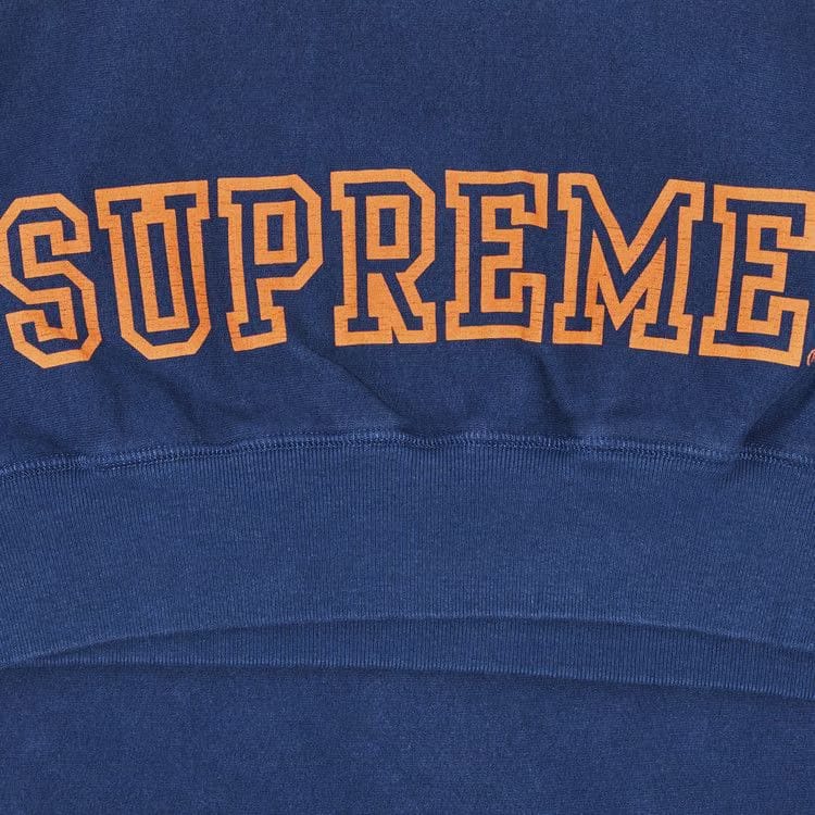 Supreme Collegiate Sleeve Hoodie Dark Royal
