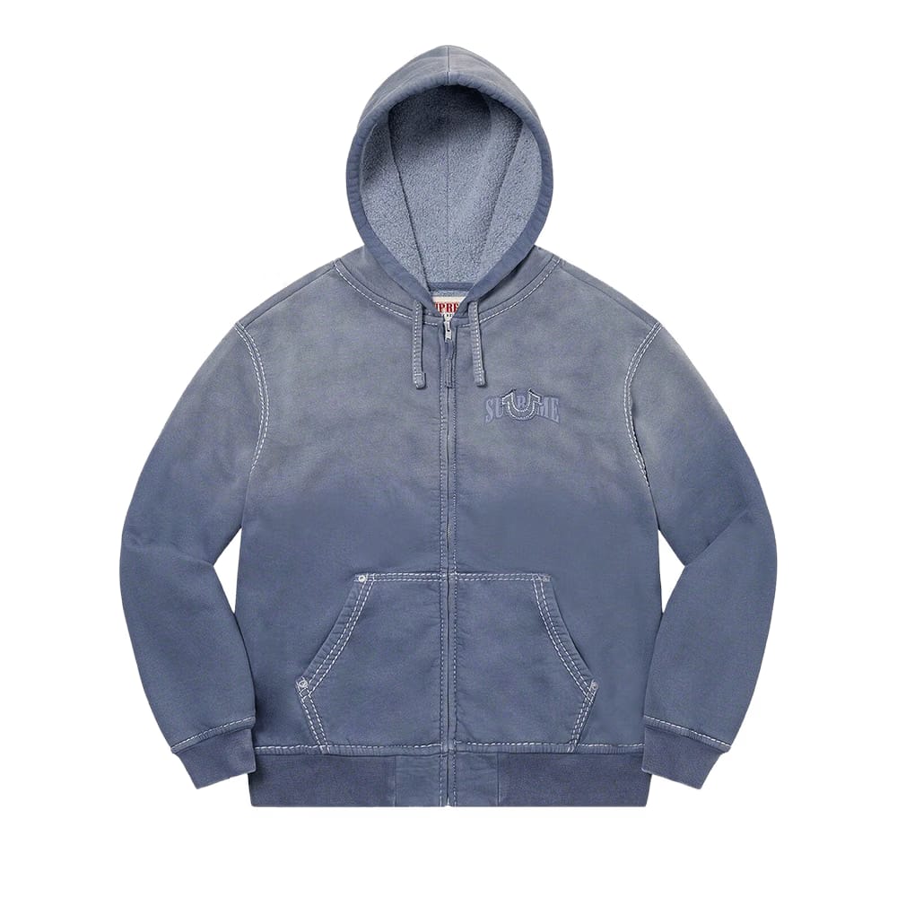 Supreme x True Religion Zip Up Hoodie Indigo