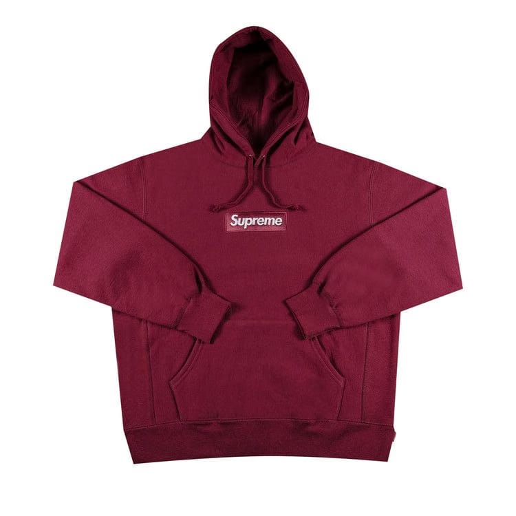 Supreme Box Logo Hoodie Plum