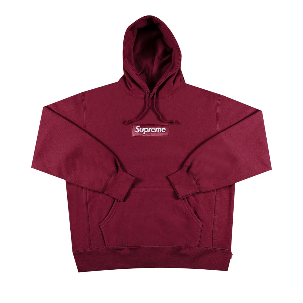 Supreme Box Logo Hoodie Plum