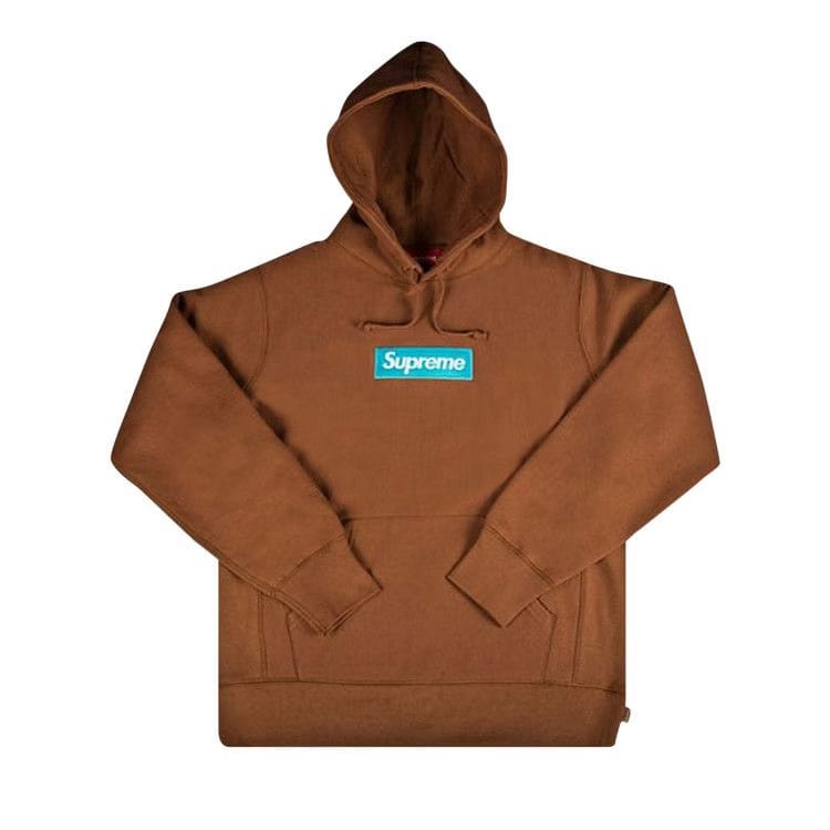 Supreme Box Logo Hoodie Rust