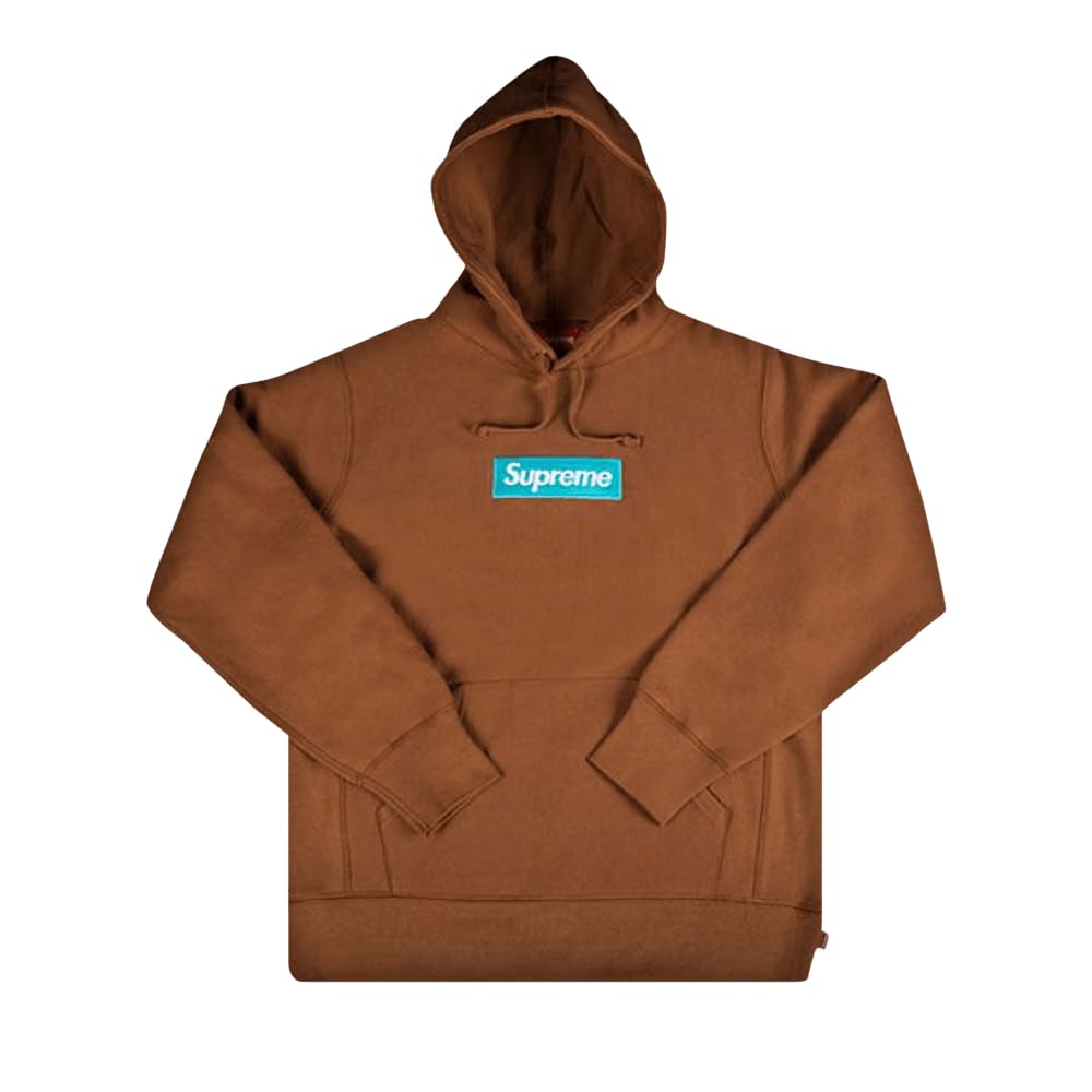 Supreme Box Logo Hoodie Rust
