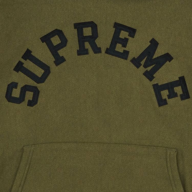 Supreme Champion Hoodie Olive