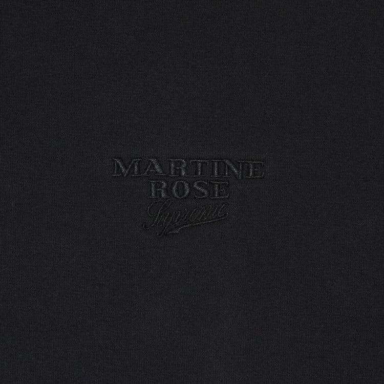 Supreme x Martine Rose Towel Zip Up Hoodie Black