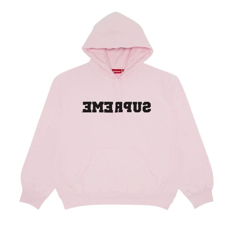 Supreme Reverse Hoodie Light Pink