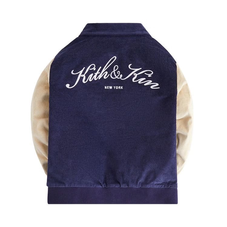 Kith Kids Varsity Jacket Peacoat