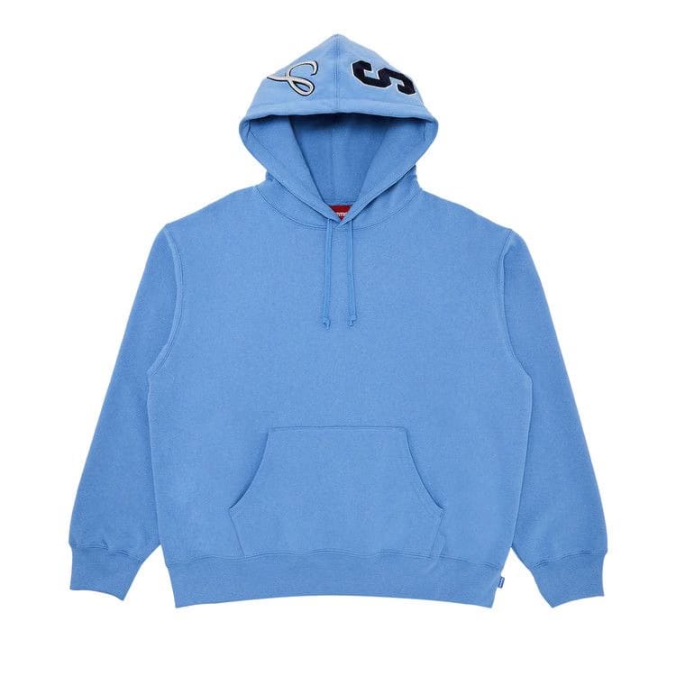 Supreme Multi S Logo Hoodie Light Blue