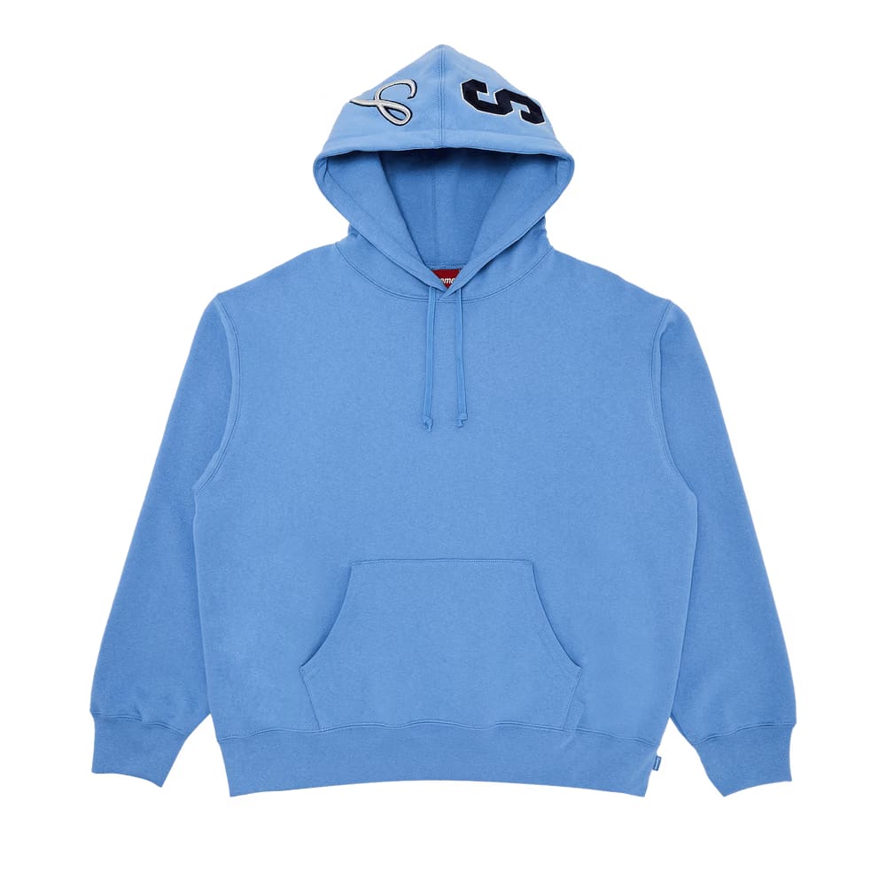 Supreme Multi S Logo Hoodie Light Blue
