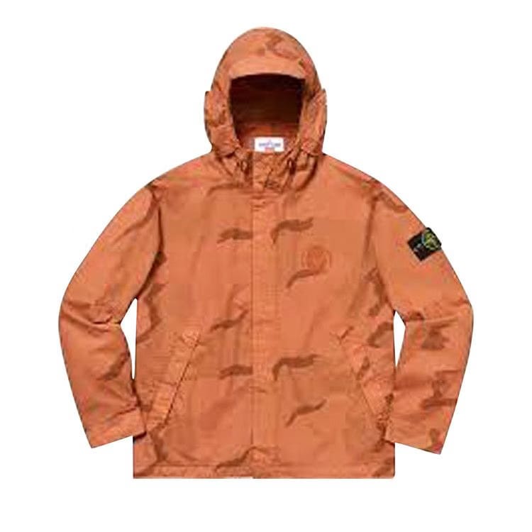 Supreme Stone Island Riot Mask Camo Jacket Coral