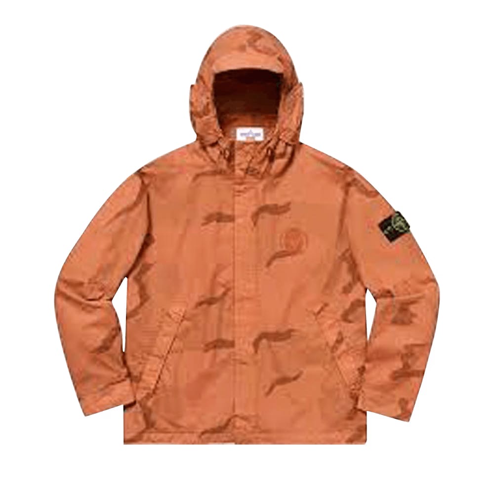 Supreme Stone Island Riot Mask Camo Jacket Coral