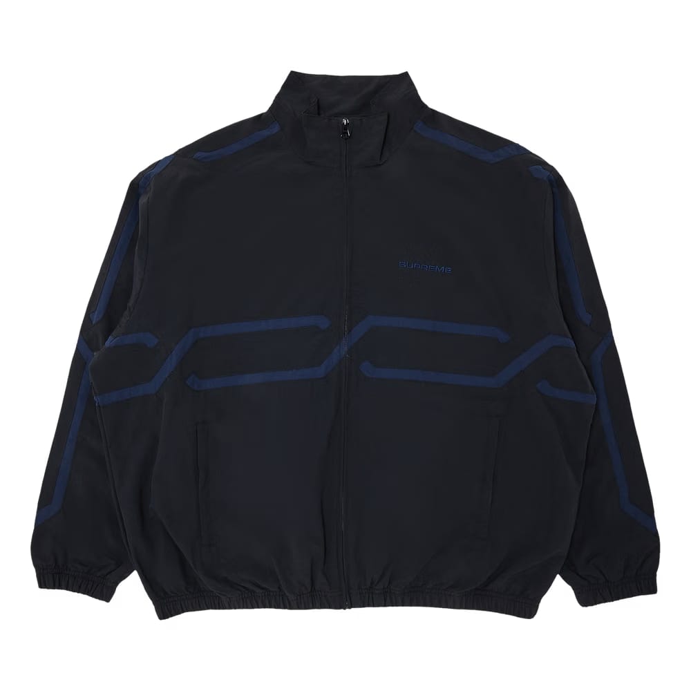 Supreme Inset Link Track Jacket Black