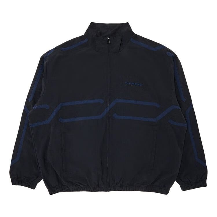 Supreme Inset Link Track Jacket Black
