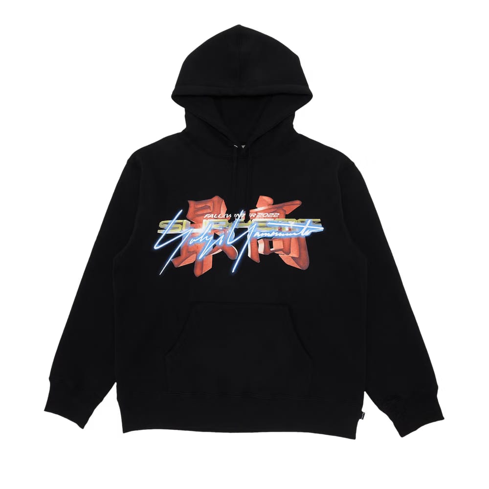 Supreme x Yohji Yamamoto x TEKKEN Hoodie Black
