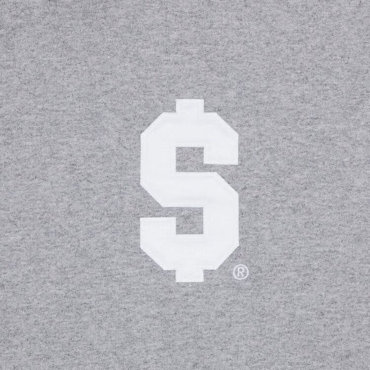 Supreme $ Hoodie Heather Grey