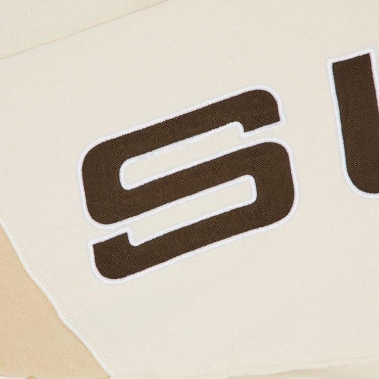 Supreme Paneled Hoodie Natural
