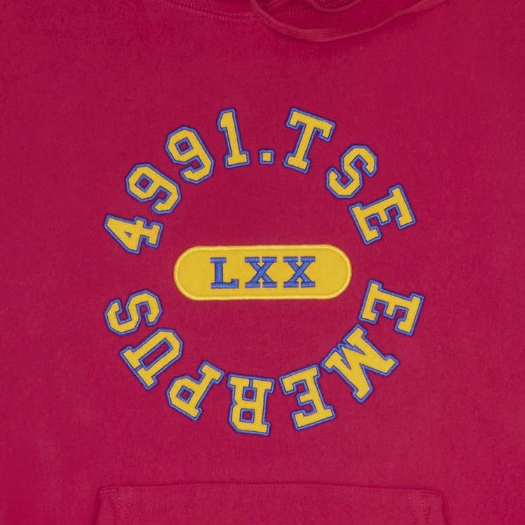 Supreme Reverse Hoodie Fuchsia