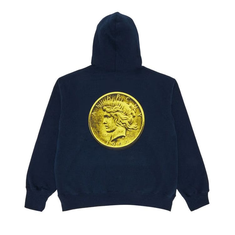 Supreme Anarchy Hoodie Navy