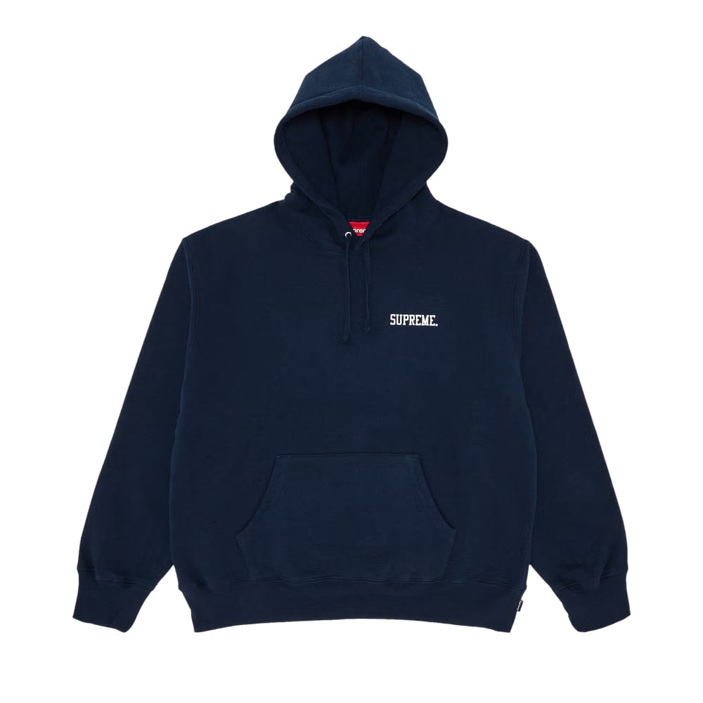 Supreme Anarchy Hoodie Navy