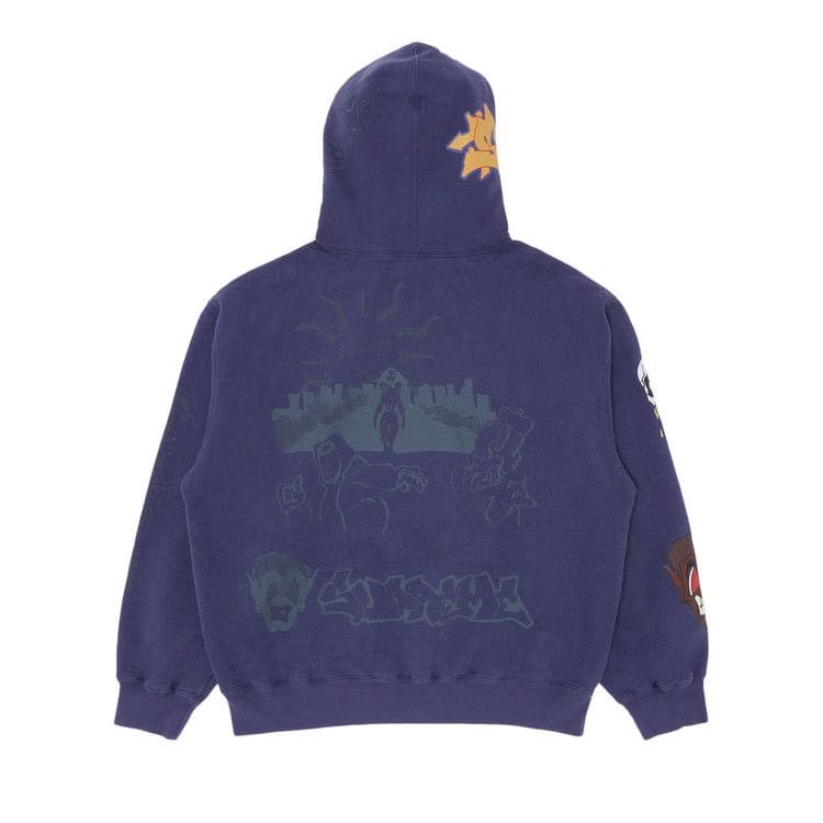 Supreme Sunrise Hoodie Washed Navy