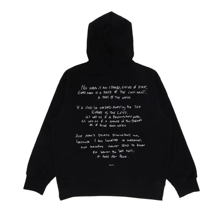 Supreme x Corteiz Rules The World Hoodie Black
