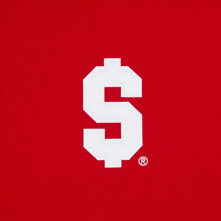 Supreme $ Hoodie Red
