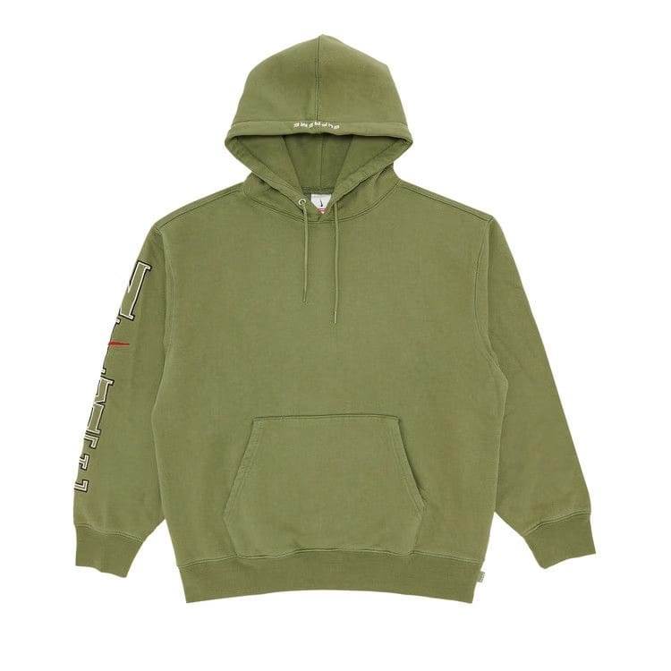 Supreme x Nike Hoodie Olive