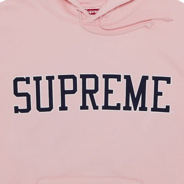 Supreme x Mitchell & Ness NCAA Hoodie Pink