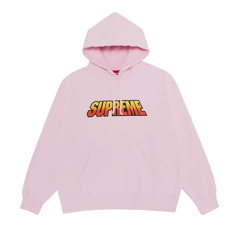 Supreme Gradient Hoodie Light Pink