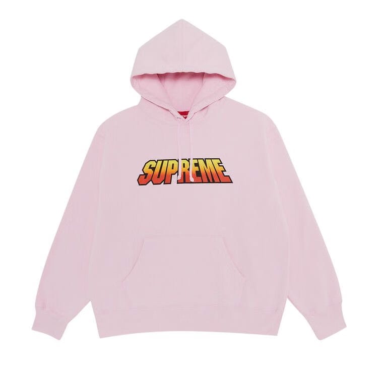 Supreme Gradient Hoodie Light Pink