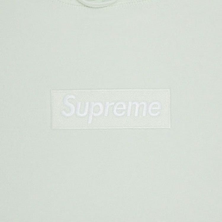 Supreme Box Logo Hoodie Light Green