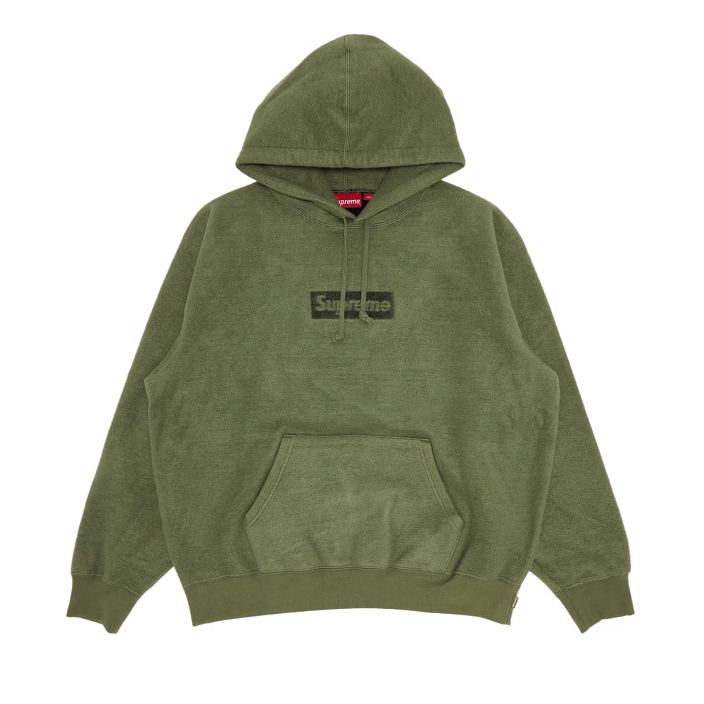 Supreme Inside Out Box Logo Hoodie Light Olive