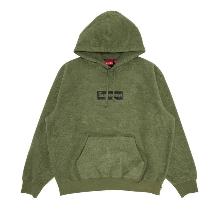Supreme Inside Out Box Logo Hoodie Light Olive