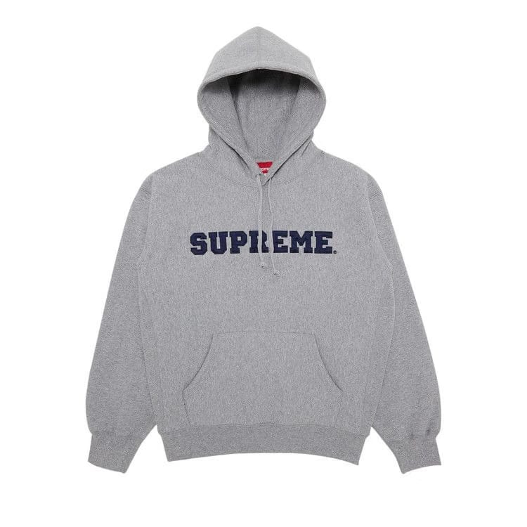 Supreme Collegiate Hoodie Heather Grey