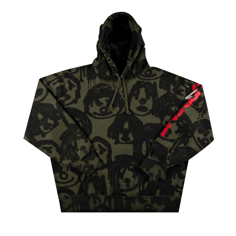 Supreme x Yohji Yamamoto Hoodie Olive