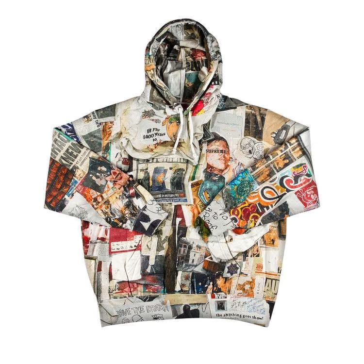 Supreme Dash's Wall Hoodie 'Dash's Wall'