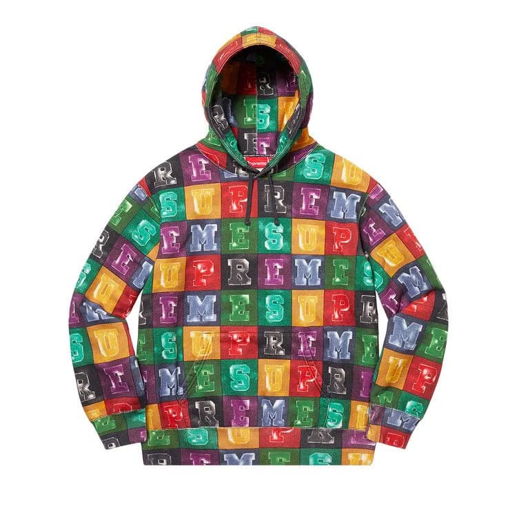 Supreme Blocks Hoodie Multi