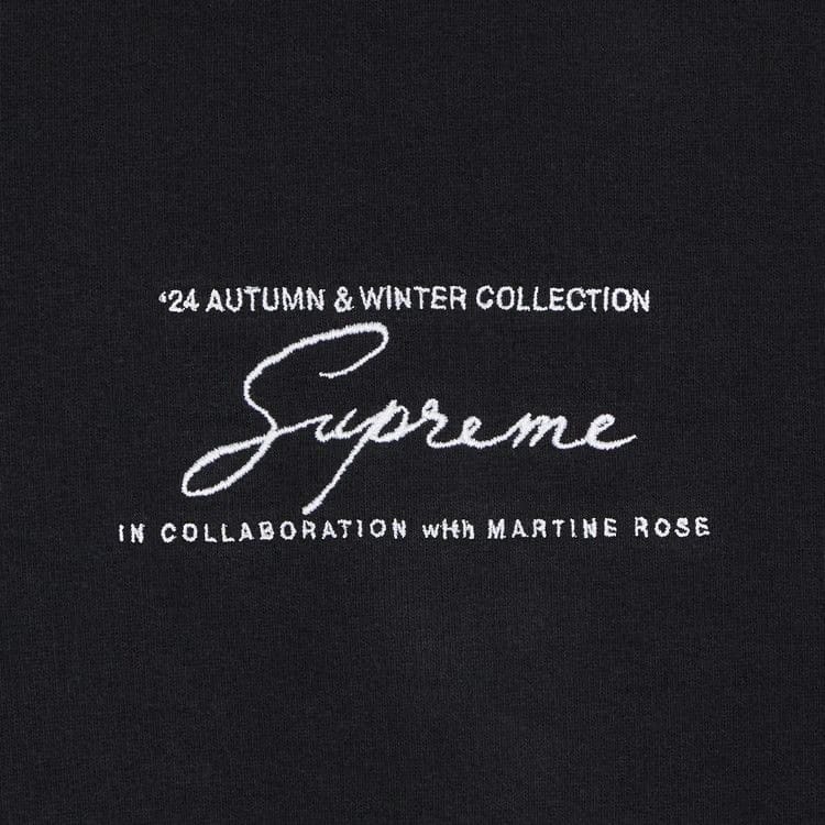 Supreme x Martine Rose Hoodie Black