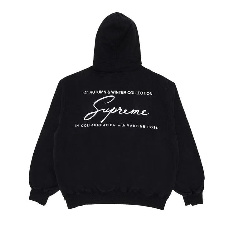 Supreme x Martine Rose Hoodie Black